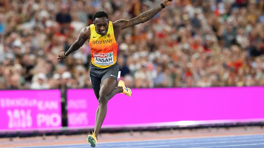 Ansah Dritter im 100-Meter-Sprint: Deutsche holen EM-Bronze – aber droht lange Sperre