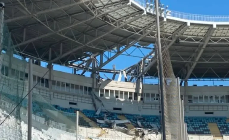 Russischer Angriff beschädigt Stadion in Odessa schwer