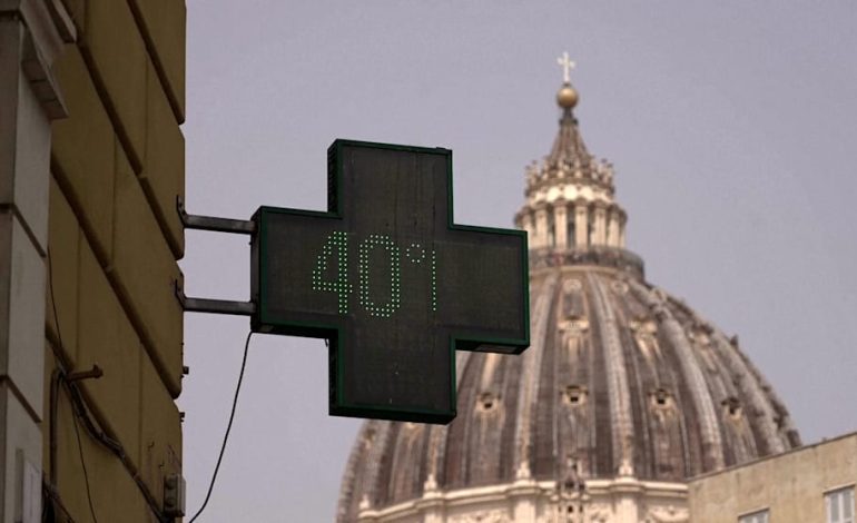 Erneute Hitzewelle in Rom: Temperaturen steigen auf 40 Grad