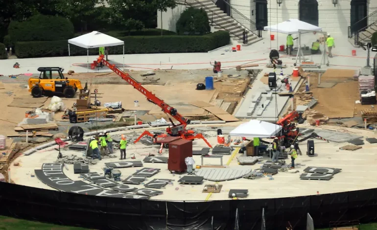 Trump plant Helipad am Weißen Haus