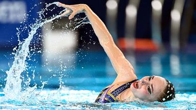 Schwimm-EM: Synchronschwimmerin Bleyer gewinnt Silber in der Freien Kür