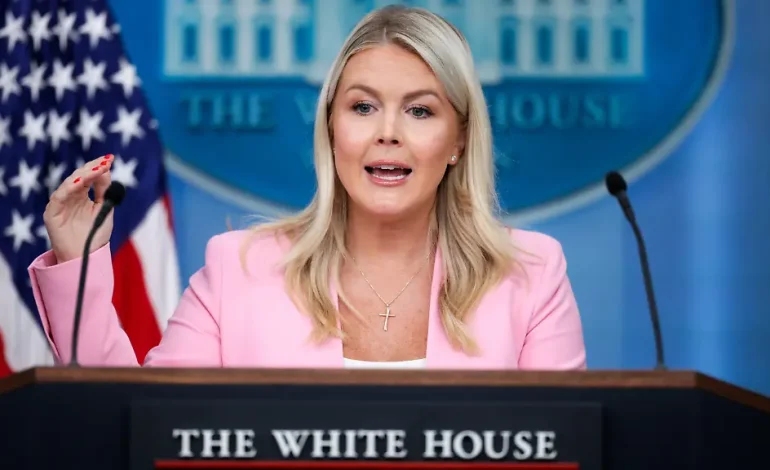 Karoline Leavitt verlässt Posten als Pressesprecherin