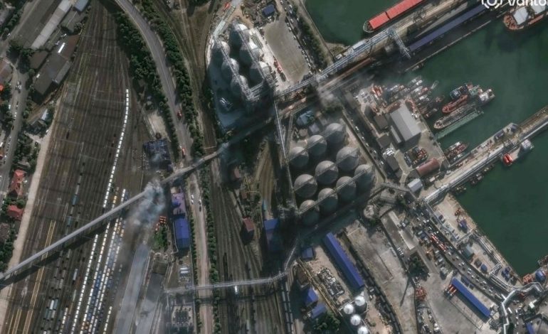 Ukraine greift russische Schwarzmeerküste mit Drohnen an