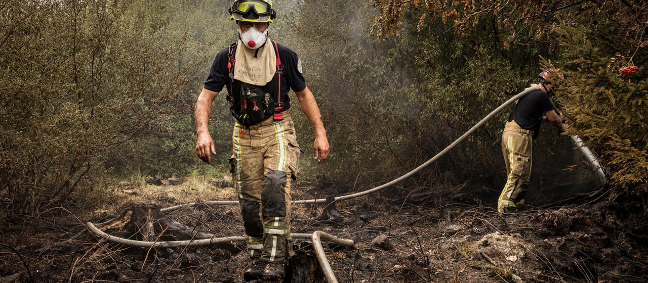 Waldbrand im Hohen Venn: Ein grenzüberschreitender Kampf