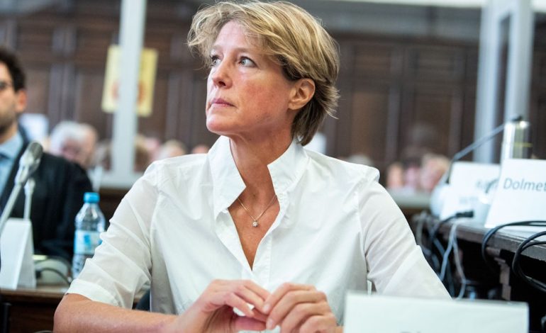 Christina Block erklärt ein letztes Mal ihre Position im Prozess