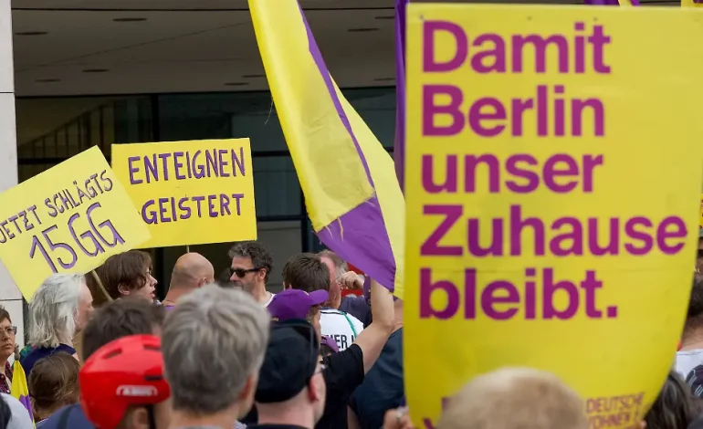 Linke fordert Enteignung als Bedingung für Koalition in Berlin