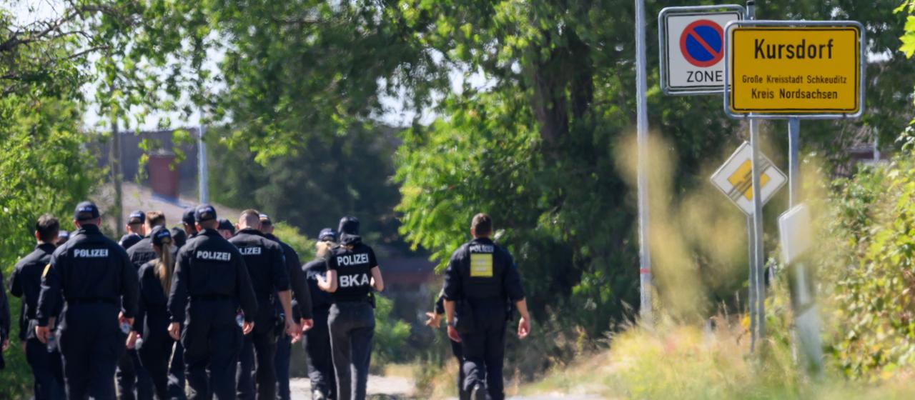 Sprengstoff-Drohne und Explosion nahe Leipzig/Halle: Ermittlungen gehen weiter