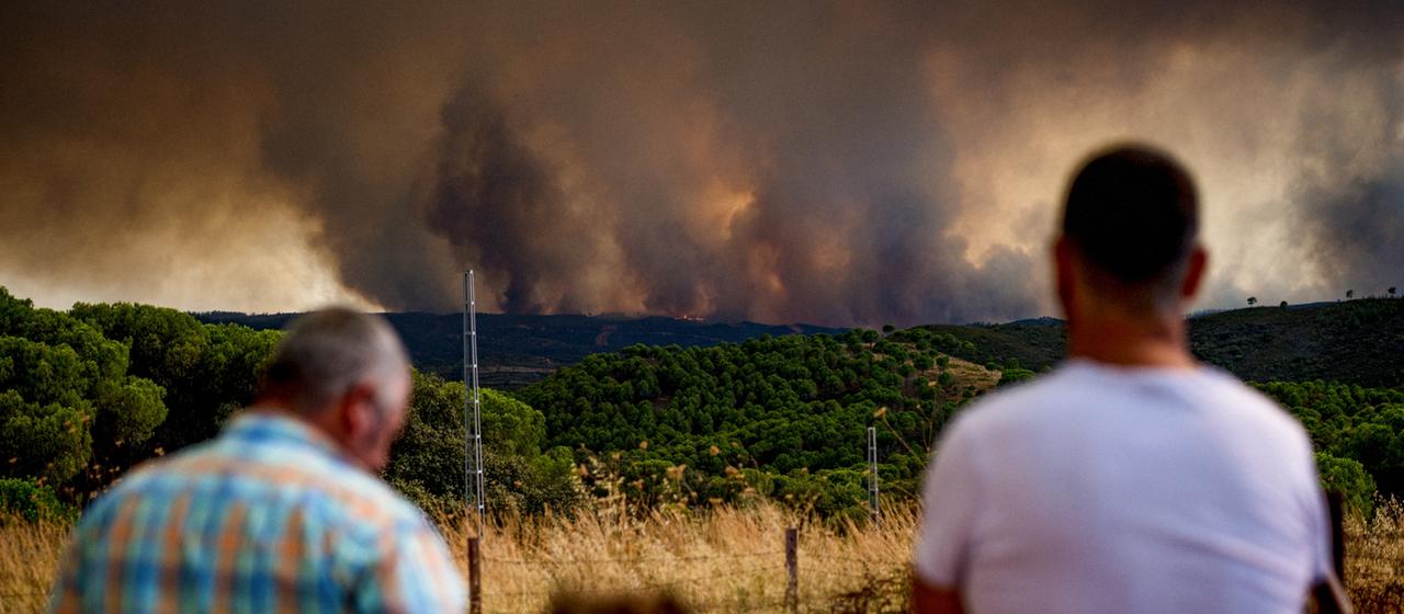 Waldbrände in Spanien und Frankreich führen zu Evakuierungen