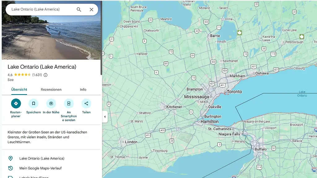 Google Maps reagiert auf Trumps See-Umbenennung