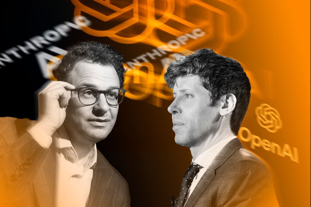 Dario Amodei und Sam Altman: Rivalen im Rennen um künstliche Superintelligenz