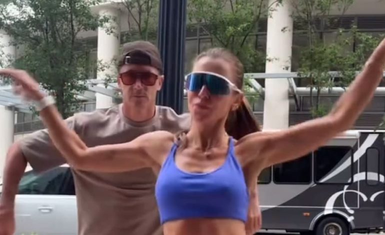 Robert Lewandowski tanzt in Chicago