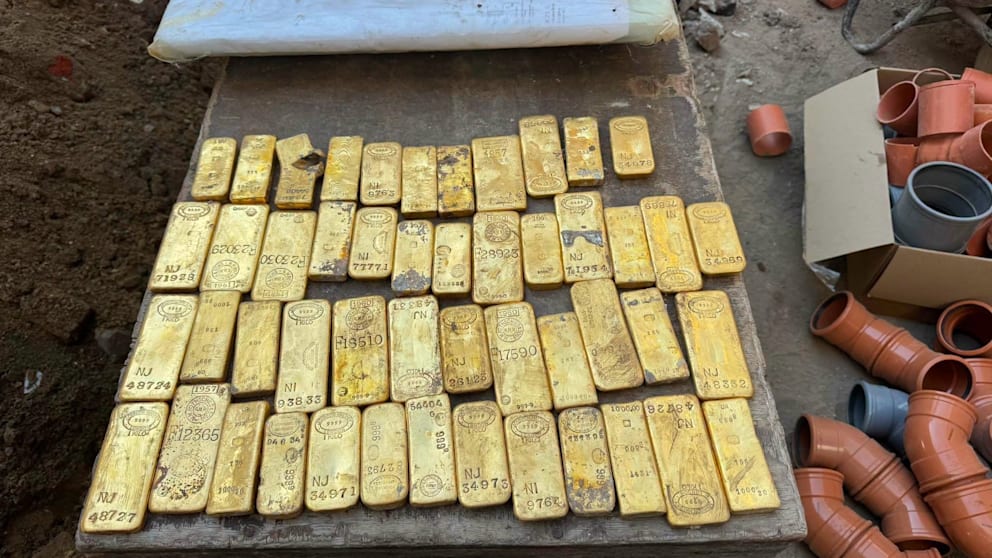 Entdeckung von Goldschatz in Belgien