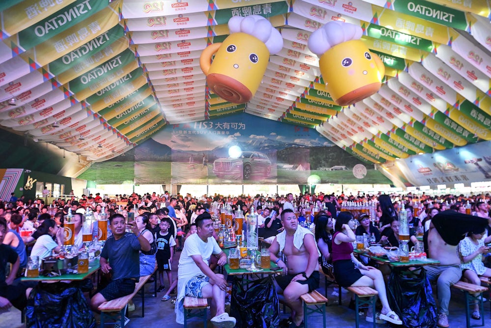 Das größte Bierfest der Welt in Qingdao