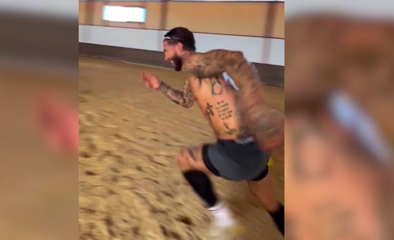 Sergio Ramos: Ungewöhnliches Training im Pferdestall