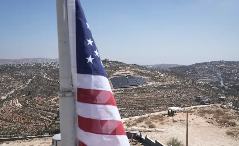 US-Bürger setzt Zeichen gegen Siedlergewalt
