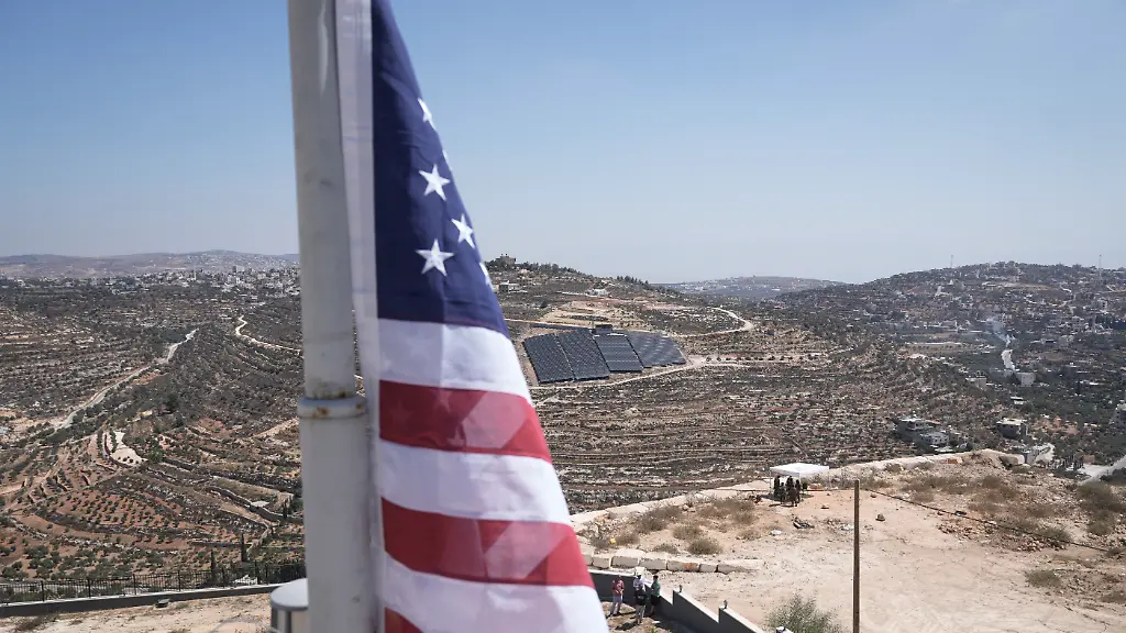 US-Bürger setzt Zeichen gegen Siedlergewalt
