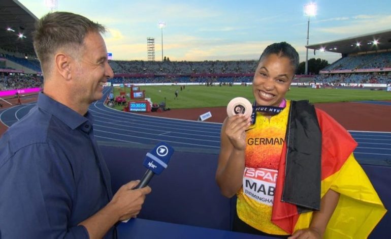 Bronzemedaille für Yemisi Mabry bei der Leichtathletik-EM