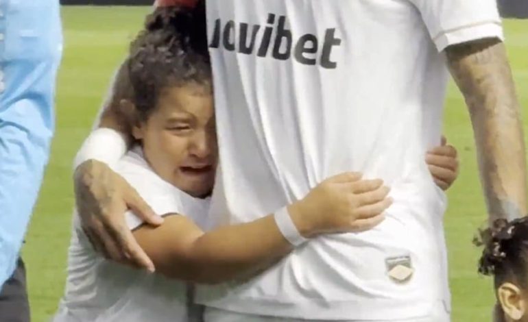 Kind trifft sein Idol Neymar
