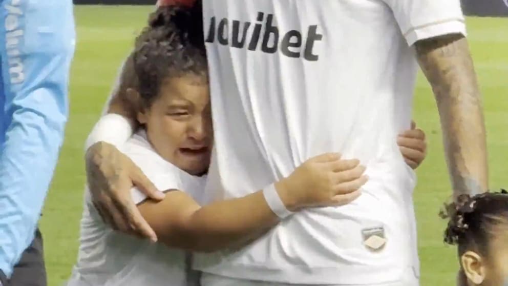 Kind trifft sein Idol Neymar
