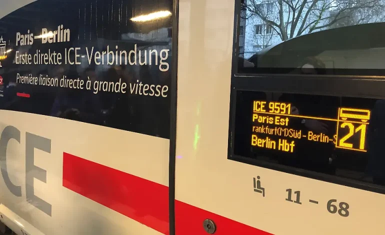 Technische Probleme bei ICE-Verbindung Berlin-Paris