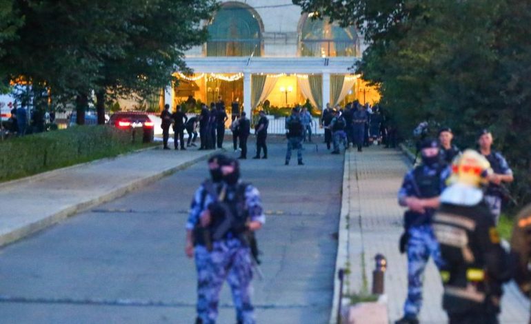 Explosion in Moskauer Restaurant: Tote und Verletzte