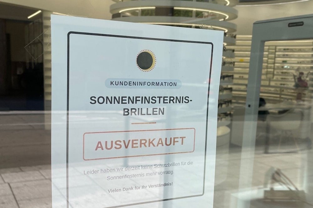 Teilweise Sonnenfinsternis und Perseiden: Ein Himmelsereignis in Deutschland