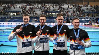 Deutsches Schwimmteam gewinnt Bronze bei der EM