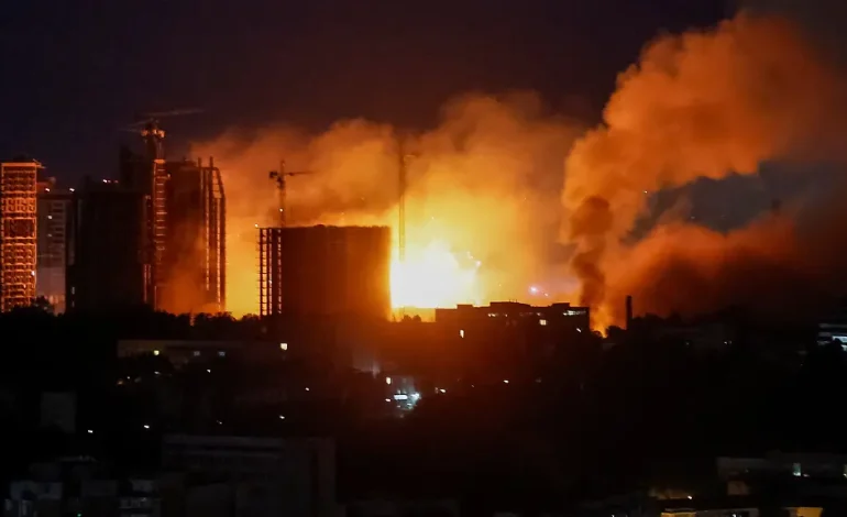 Russische Raketenangriffe auf Kiew