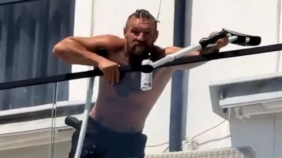 Drohnen-Lieferung bei McGregors UFC-Comeback