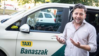 Banaszaks Wahlkampftour im Osten: Mit Bürgern im ‚Taxi Banaszak‘ ins Gespräch kommen