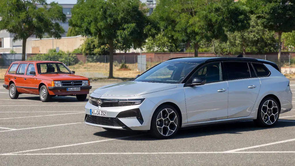 Vergleich von Opel Kadett D und Astra Diesel