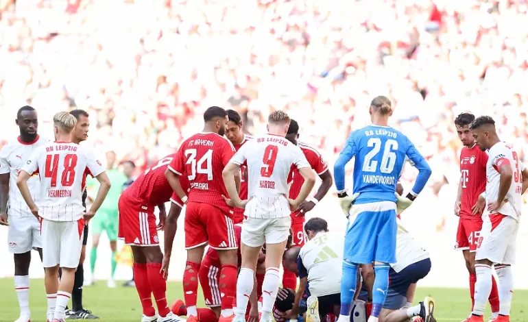 Zusammenbruch von Musiala überschattet Bayern-Sieg im Telekom Cup