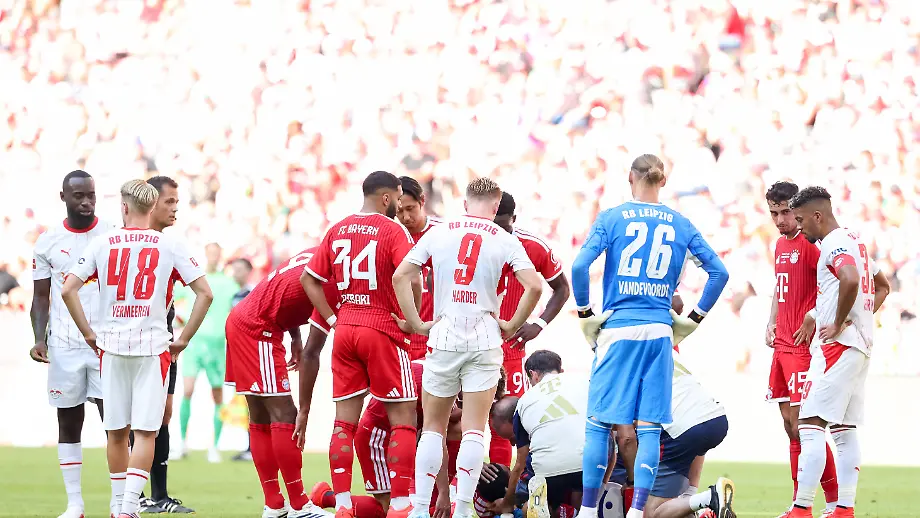 Zusammenbruch von Musiala überschattet Bayern-Sieg im Telekom Cup