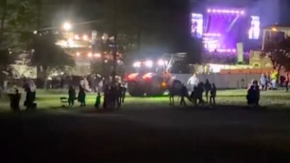 Traktor Unfall bei Wincent Weiss Konzert