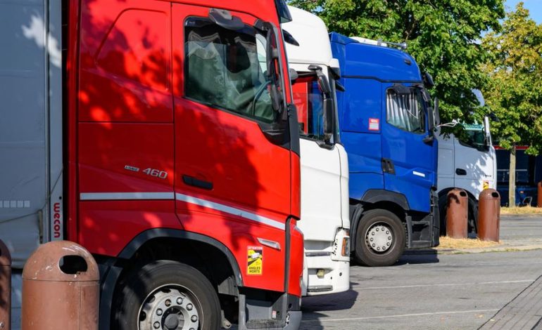 Kritik an der Lockerung des Lkw-Fahrverbots bei Niedrigwasser