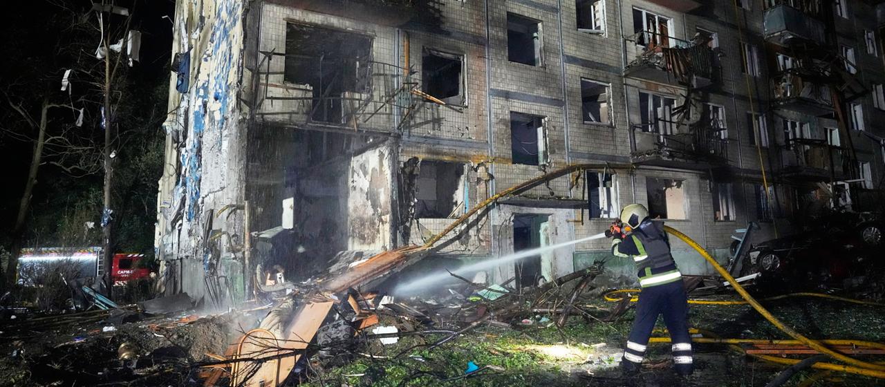 Russische Angriffe auf Kiew nehmen zu
