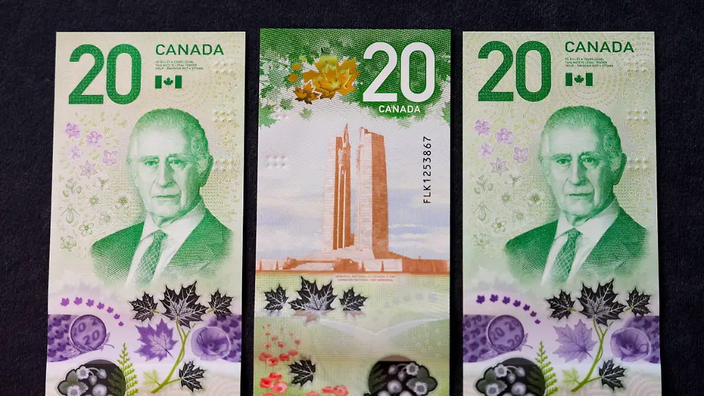 Kanada präsentiert neuen 20-Dollar-Schein mit König Charles III.