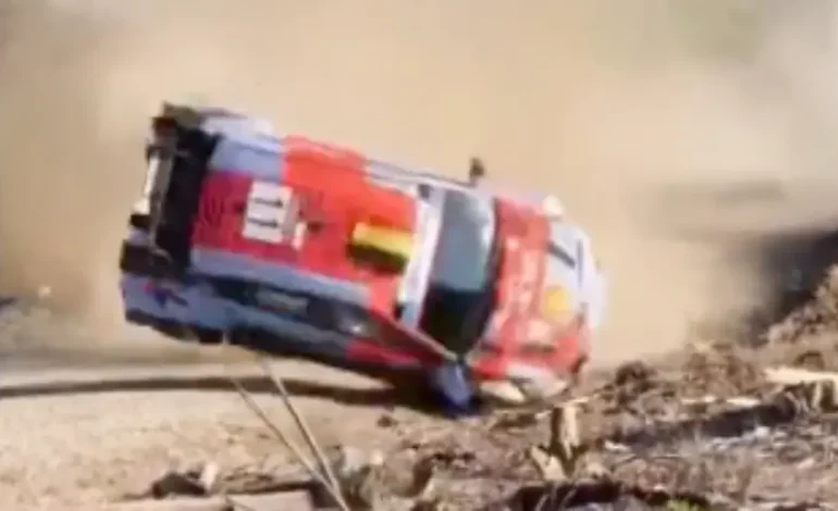 Rallye-Weltmeister Thierry Neuville bleibt bei Unfall unverletzt