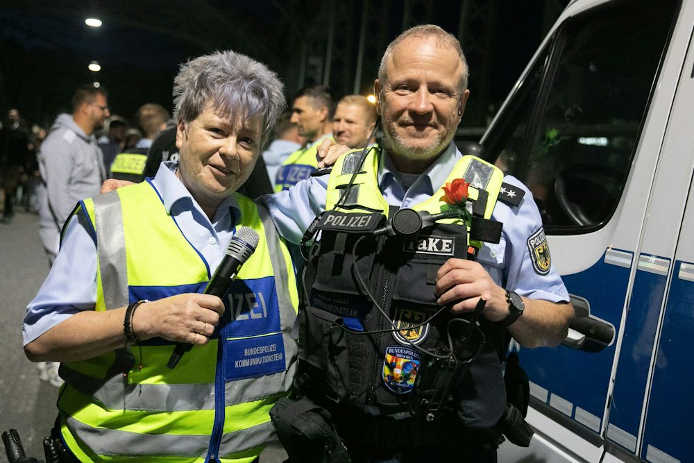 Erfolgsstrategie der Polizei auf der Wiesn