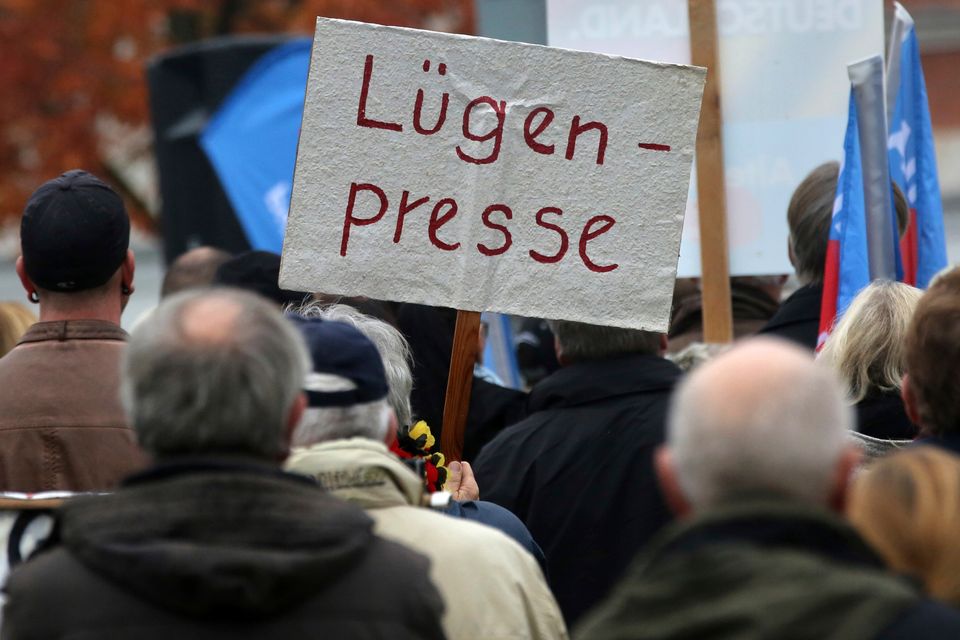 Demo von AfD-Anhängern in Rostock: Eine Gegenrealität