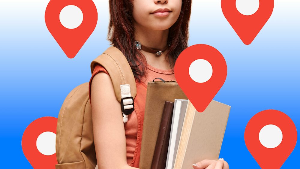 Eltern überwachen ihre Kinder mit Technologie