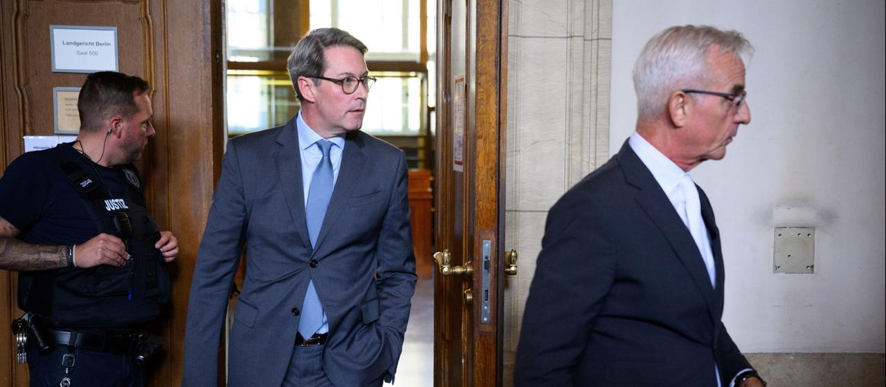 Ex-Verkehrsminister vor Gericht: Scheuer weist Vorwurf der Falschaussage zurück