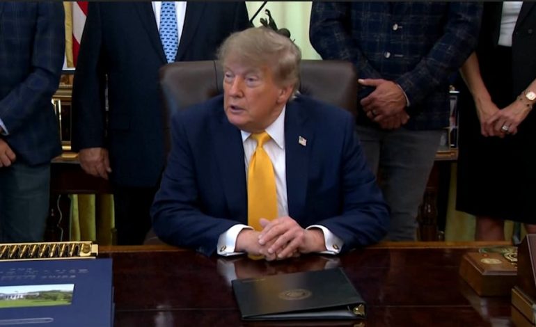 Empörung über Trumps Äußerungen im Weißen Haus