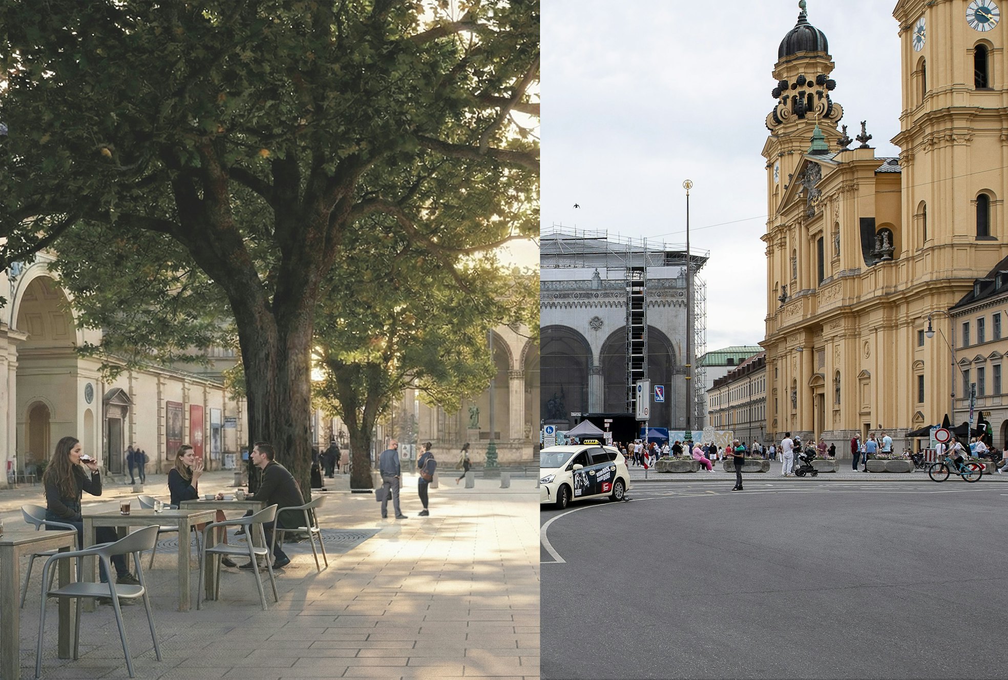 Münchens Ludwigstraße: Herausforderung und Chancen der Begrünung