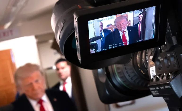 US-Sender reduzieren Berichterstattung über Trump nach Weißhaus-Ausschluss