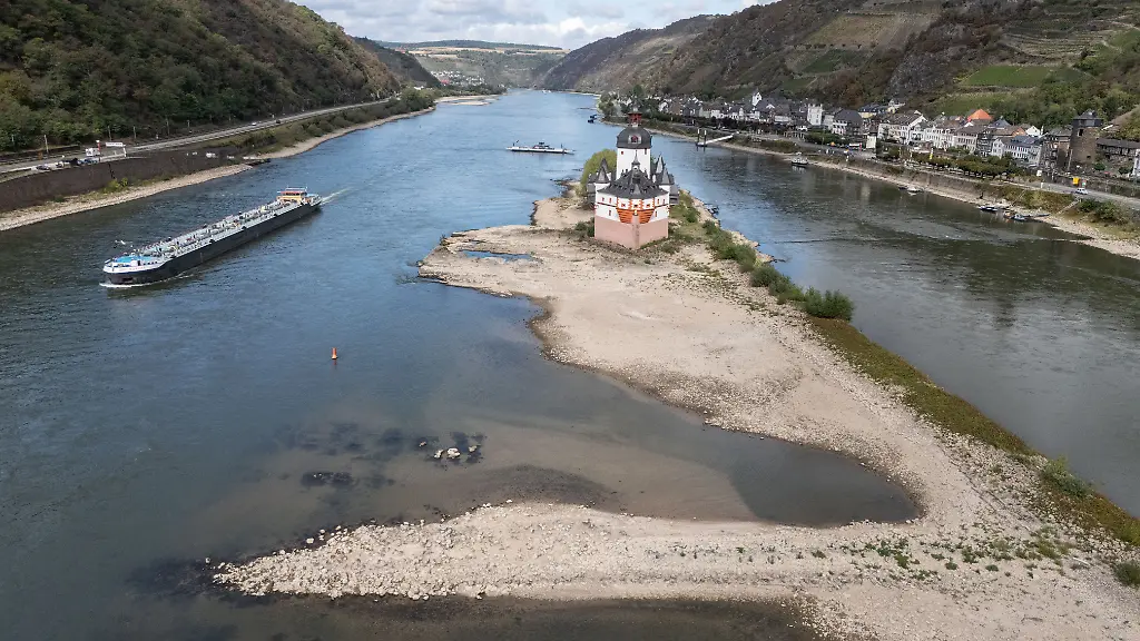 IHK Warnung: Immense Schäden durch Niedrigwasser im Rhein