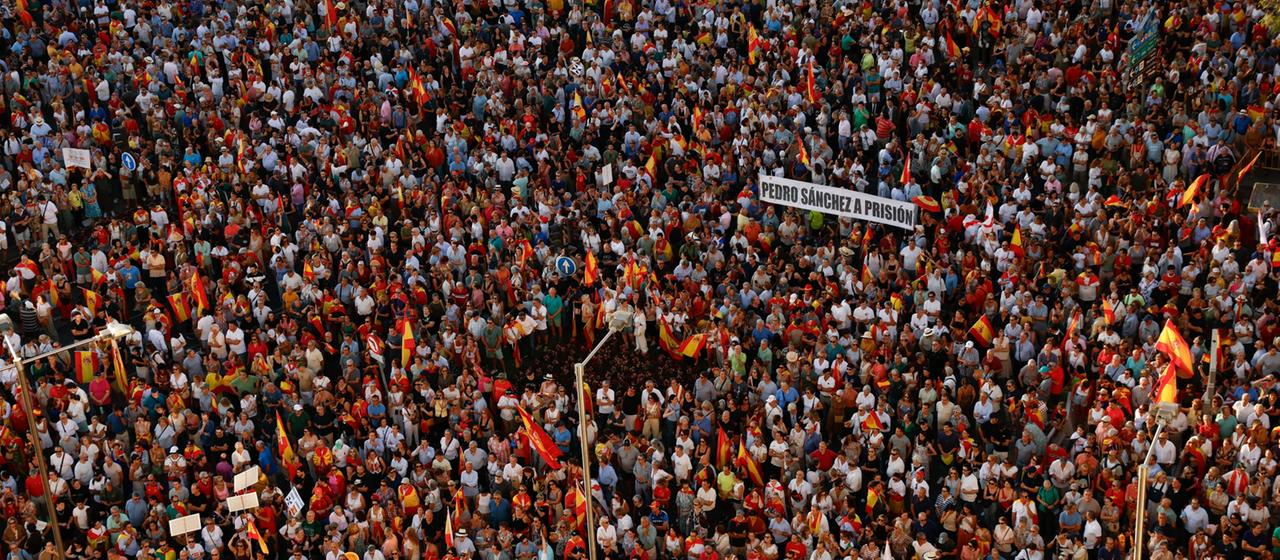 Proteste in Spanien gegen Migrationspolitik