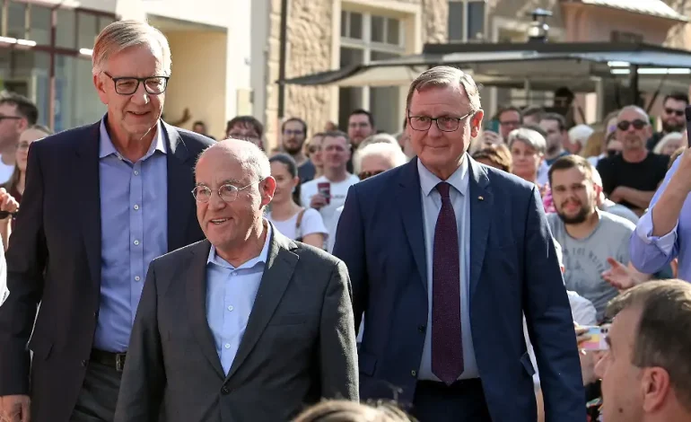 Wahlkampf mit den „Silberlocken“: Die Linke kämpft um Stimmen in Sachsen-Anhalt