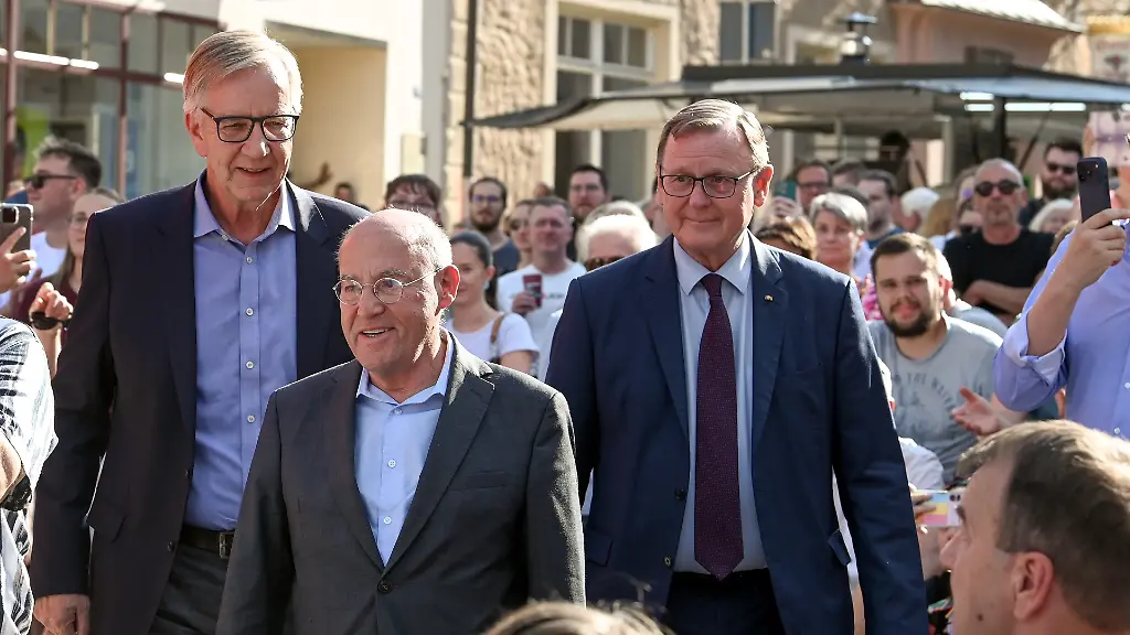 Wahlkampf mit den „Silberlocken“: Die Linke kämpft um Stimmen in Sachsen-Anhalt