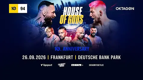 Oktagon 94 im Liveblog – Das MMA-Spektakel in Frankfurt